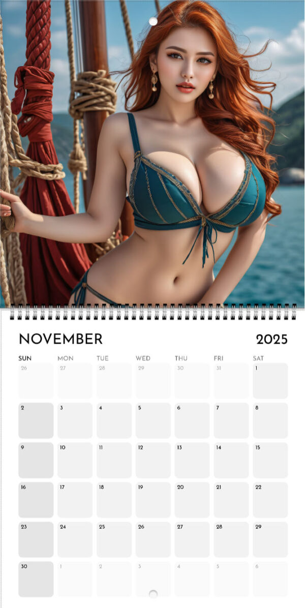 Sailor Calendar 2025 - Image 12